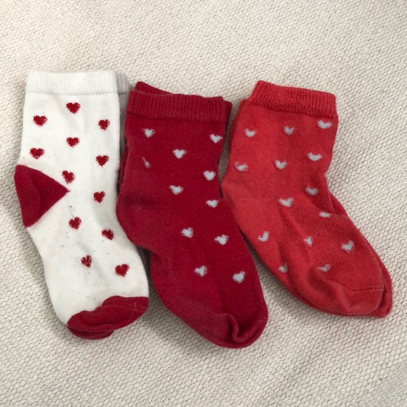 6 pairs of socks 6-12 mo baby girl. Firm price - Picture 3 of 4